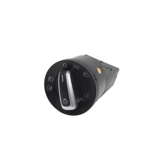 Lichtschalter 6R0941531G VW Polo 6R Schalter Nebelscheinwerfer schwarz/chrom