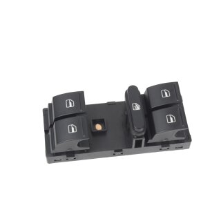 Fensterheberschalter 1K4959857B VW Golf Passat 3C Jetta Polo 6R Touran Seat 4 fach