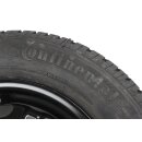 Seat Ibiza 6J-VW Polo 6R Ersatzrad 5x14 ET35 LK 5x100 Continental 165/70R14 81T Sommerreifen