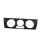 Rahmen Bedienteil Heizung Klima 6P0857060B Seat Ibiza 6J Blende schwarz