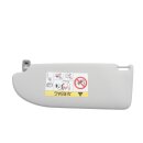 Sonnenblende grau rechts 6J0857552 Seat Ibiza 6J nicht beleuchtet Beifahrerseite