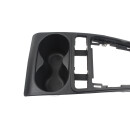 Abdeckung Mittelkonsole Getränkehalter 6P0858329A-6P0863764 Seat Ibiza 6J schwarz
