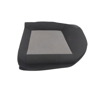 Sitzbezug-Polster Rückbank hinten links unten Seat Ibiza 6J Stoff titanschwarz