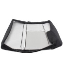 Sitzbezug Rückbank hinten rechts Lehne Seat Ibiza 6J Stoff titanschwarz 6P0885806