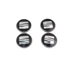 4x Original Seat Leon 5F Ibiza 6J Felgendeckel...