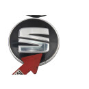 4x Original Seat Leon 5F Ibiza 6J Felgendeckel Nabendeckel 5F0601171 Nabenkappen