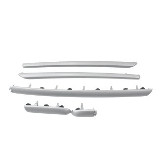 Dekorleisten Armaturenbrett Türverkleidungen flex-metallic Audi A3 8V 3-Türig