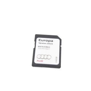 MMI NAVI MIB-S SD Karte Europa 2015 8V0919866C Audi A3 S3 RS3 8V original