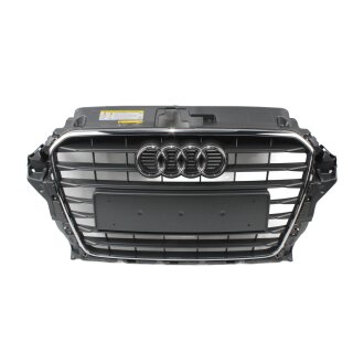 Kühlergrill 8V3853651 steingrau Audi A3 8V Frontgrill Grill original Audi