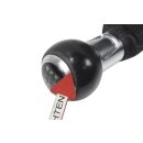 Schaltknauf 6 Gang Leder schwarz 8V0863278C Audi A3 8V Schaltmanschette Hebel