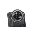 Schaltknauf 6 Gang Leder schwarz 8V0863278C Audi A3 8V Schaltmanschette Hebel
