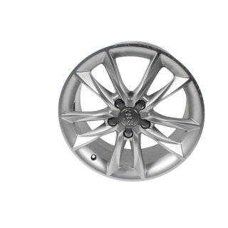 1x Alufelge 7.5x17 ET 51 LK 5x112 8V0601025BP Audi A3-S3 8V mit Deckel /a