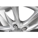 1x Alufelge 7.5x17 ET 51 LK 5x112 8V0601025BP Audi A3-S3 8V mit Deckel /b