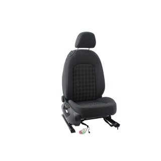 Beifahrersitz Sitz vorne rechts Audi A3 8V 3 türig klappbar Stoff soul Sitzheizung