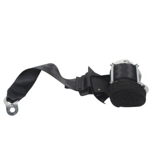 Sicherheitsgurt hinten links 1K8857805 Rücksitzbank schwarz VW Scirocco III Gurt
