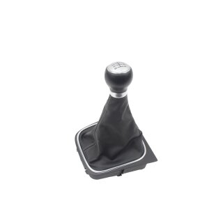 Schaltknauf Schaltsack Teilleder 6 Gang Getriebe 5K0711113A VW Golf 6 Scirocco 3