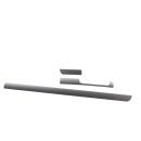 Dekorleisten Handschufach Armaturenbrett titansilber VW...