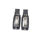 Leuchten Sonnenblenden links + rechts titanschwarz 1K0947109 VW Golf 6 Scirocco