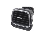 Lüftungsdüsen vorne alu/titanschwarz VW Eos 1F Scirocco III Armaturenbrett Luftdüsen Set Luftausströmer
