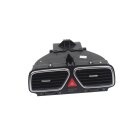 Lüftungsdüsen vorne alu/titanschwarz VW Eos 1F Scirocco III Armaturenbrett Luftdüsen Set Luftausströmer
