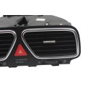 Lüftungsdüsen vorne alu/titanschwarz VW Eos 1F Scirocco III Armaturenbrett Luftdüsen Set Luftausströmer