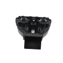 Lüftungsdüsen vorne alu/titanschwarz VW Eos 1F Scirocco III Armaturenbrett Luftdüsen Set Luftausströmer