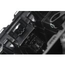 Lüftungsdüsen vorne alu/titanschwarz VW Eos 1F Scirocco III Armaturenbrett Luftdüsen Set Luftausströmer