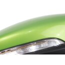 Aussenspiegel rechts elektrisch anklappbar verstellbar beheizbar VW Scirocco 3 LR6T viperngrünmet.