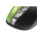 Aussenspiegel rechts elektrisch anklappbar verstellbar beheizbar VW Scirocco 3 LR6T viperngrünmet.