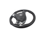 Lenkrad Leder schwarz abgeflacht VW Scirocco III 1K8419091T-5K0880201N mit Airbag