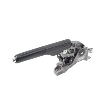 Handbremshebel 1K0711303M VW Golf 6 Golf Plus 5M Scirocco titanschwarz/grey Leder