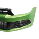 Stoßstange vorne VW Scirocco 3 Stossfänger LR6T viperngrün Scheinwerferreinigung