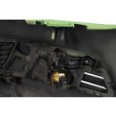 Stoßstange vorne VW Scirocco 3 Stossfänger LR6T viperngrün Scheinwerferreinigung