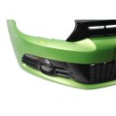 Stoßstange vorne VW Scirocco 3 Stossfänger LR6T viperngrün Scheinwerferreinigung