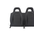 Rücksitzbank Stoff titanschwarz/artgrey VW Scirocco III Rückbank Sitze hinten