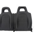 Rücksitzbank Stoff titanschwarz/artgrey VW Scirocco III Rückbank Sitze hinten