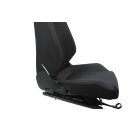 Fahrersitz Sitz vorne links titanschwarz/artgrey VW Scirocco III 1K8 Sitzheizung