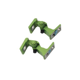 Türscharnier vorne links oben-unten VW Scirocco 3 7N0831401 LR6T viperngrün Fahrerseite