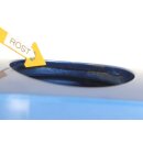 Kofferraumdeckel VW Scirocco III Facelift 1K8827025AD LR5Z risingblue Heckklappe Scheibe