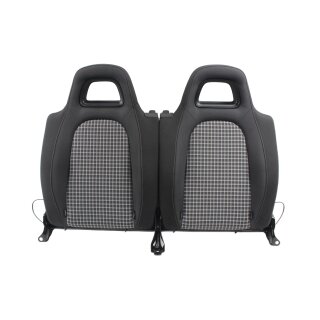 Rücksitzbank Lehne Stoff titanschwarz/muskat VW Scirocco III Rückbank Rückenlehne