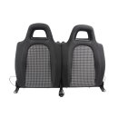 Rücksitzbank Lehne Stoff titanschwarz/muskat VW...