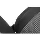 Beifahrersitz Sitz vorne rechts titanschwarz/muskat VW Scirocco III 1K8 Sitzheizung