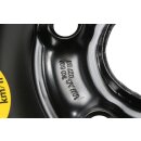 Notrad VW-Seat-Skoda-Audi LK 5x112 125/70 R16 3,5x16 ET25,5 1K0601027BT Golf 5 Golf 6 Reserverad Hankook Reifen Baujahr 2014