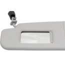 Sonnenblende VW Scirocco III links perlgrau 1K8857551G Fahrerseite beleuchtet