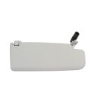Sonnenblende VW Scirocco III links perlgrau 1K8857551G Fahrerseite beleuchtet
