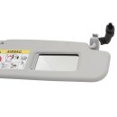 Sonnenblende VW Scirocco III rechts perlgrau 1K8857552J beleuchtet Beifahrerseite