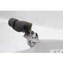 Sonnenblende VW Scirocco III rechts perlgrau 1K8857552J beleuchtet Beifahrerseite