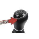 Schaltknauf Schaltsack Teilleder 6 Gang Getriebe 1K8711113 VW Golf 6 Scirocco 3