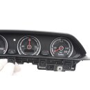 Zusatzinstrumente Öl Temperatur-Öldruck-Ladedruck 1K8919527B VW Scirocco III Facelift Armaturenbrett
