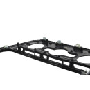 Lüftungsdüsen vorne Rahmen Radio Klimabedienteil 1K8819728B VW Scirocco 3 Facelift titansilber